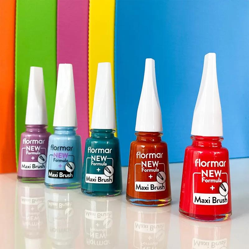 Flormar Nail Enamel - 424 Bluish green