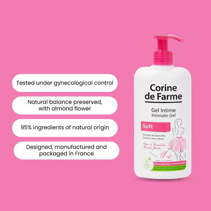 CDF- Intimate Care Gel Soft Almond Flower 250ML