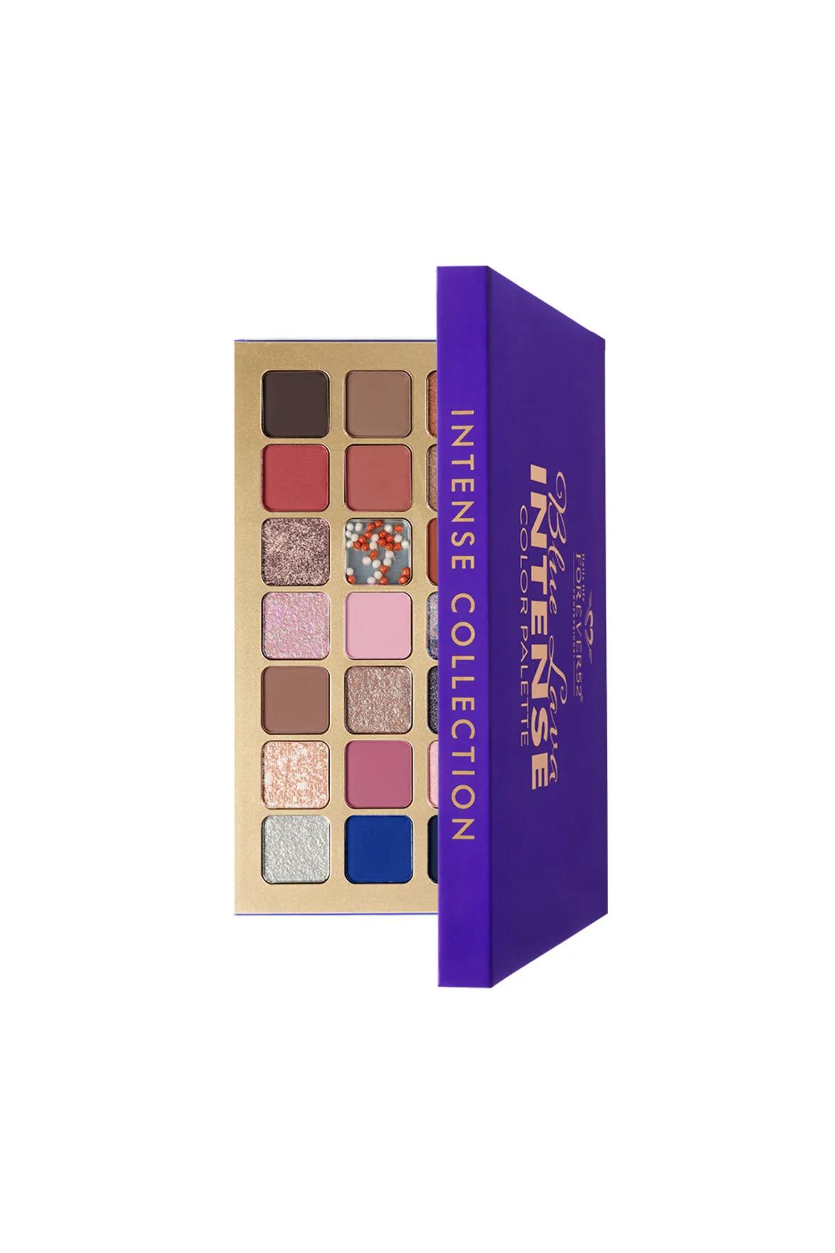 Forever52 28 Color Intense Eyeshadow Palette-Blue Lava - ICP003