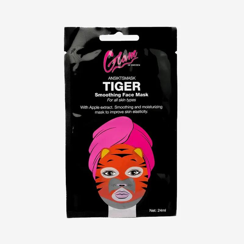 Glam of Sweden Face Mask Tiger