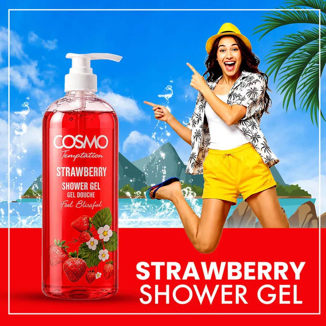 Cosmo Temptation Shower Gel Asstd 1000 ml Special Offer