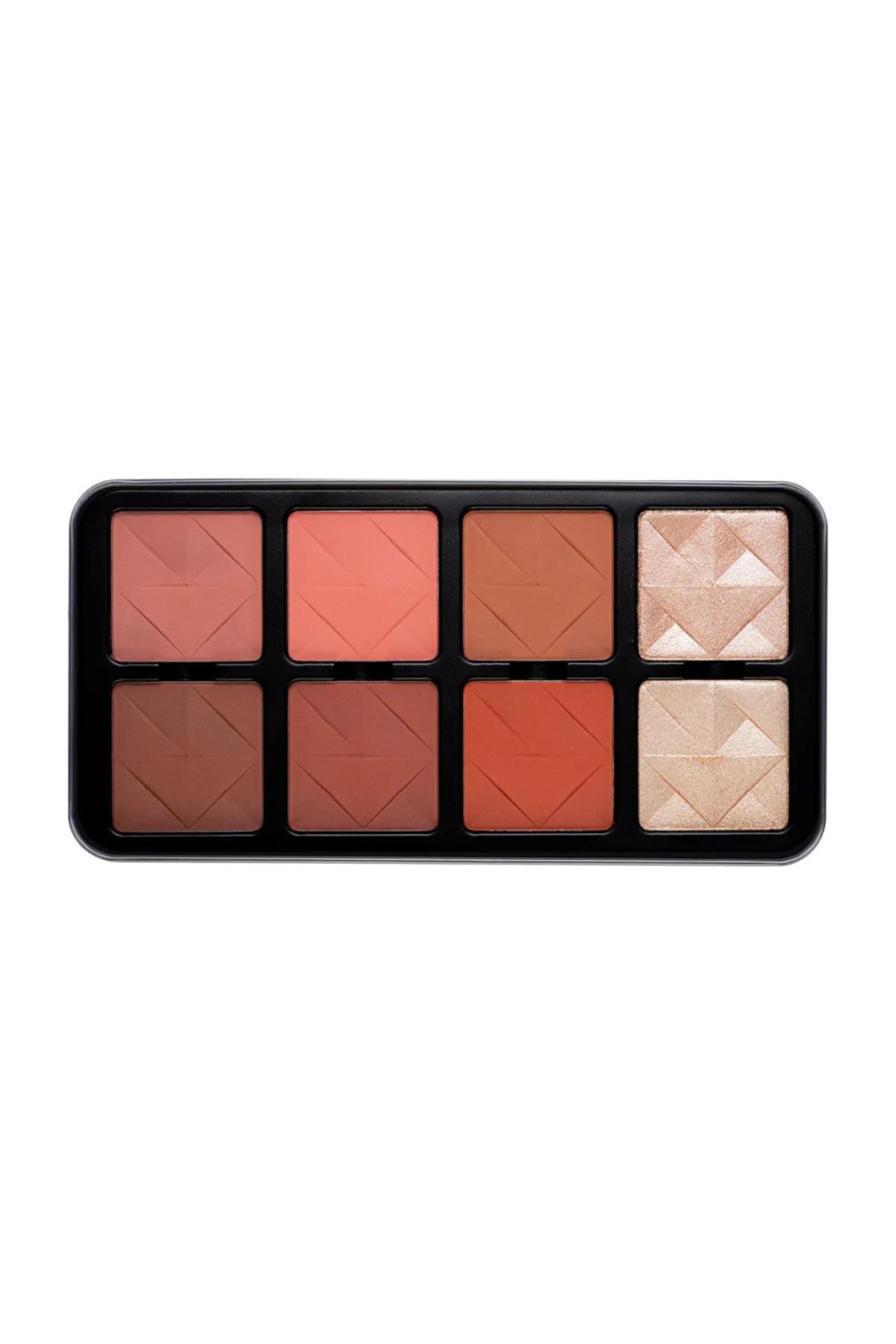 Pro Highlighter & Blush Palette-C-A201