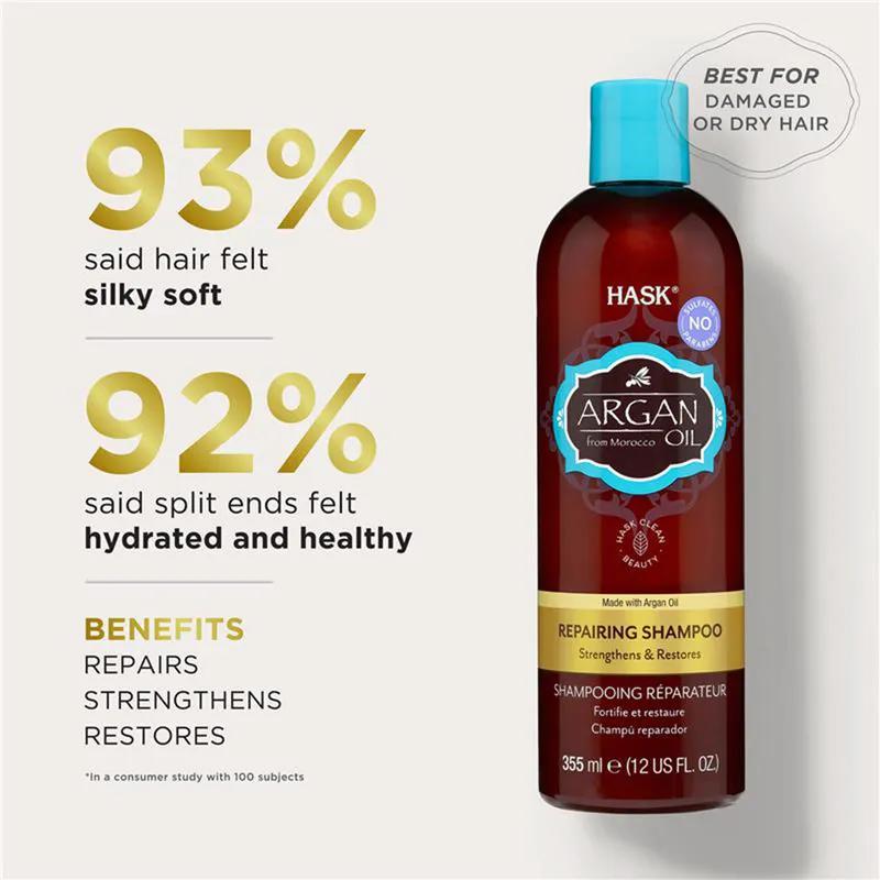 Hask Argan Shampoo + Conditioner 355Ml Value Pack