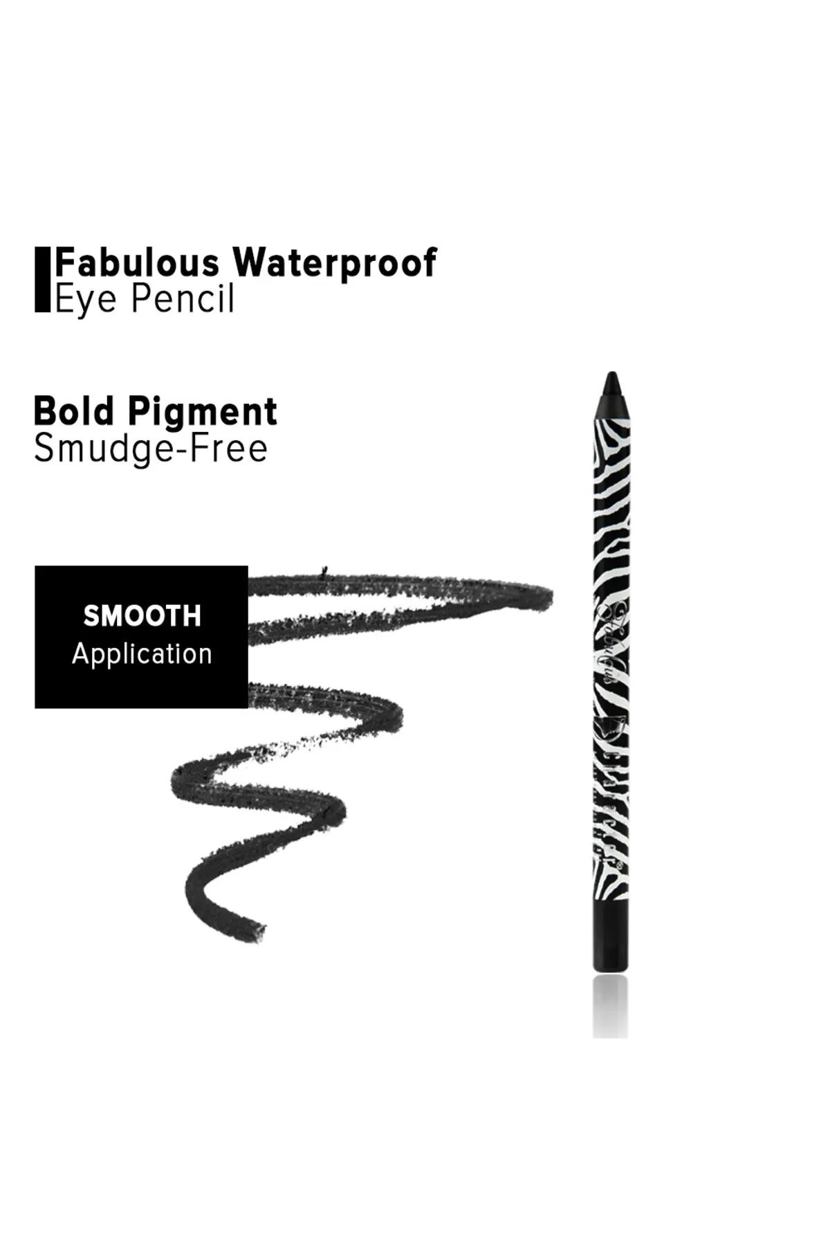 Fabulous Waterproof Eye Pencil-Black Rose - C401