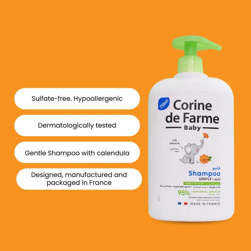 CDF-- Gentle Baby Shampoo Sulfate Free 750Ml