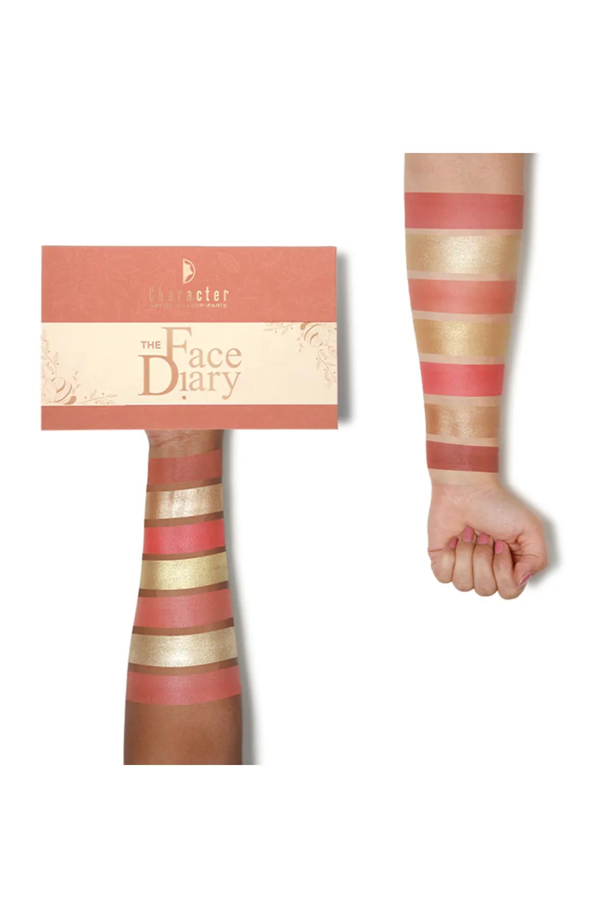 Character The Face Diary Palette-TFD002
