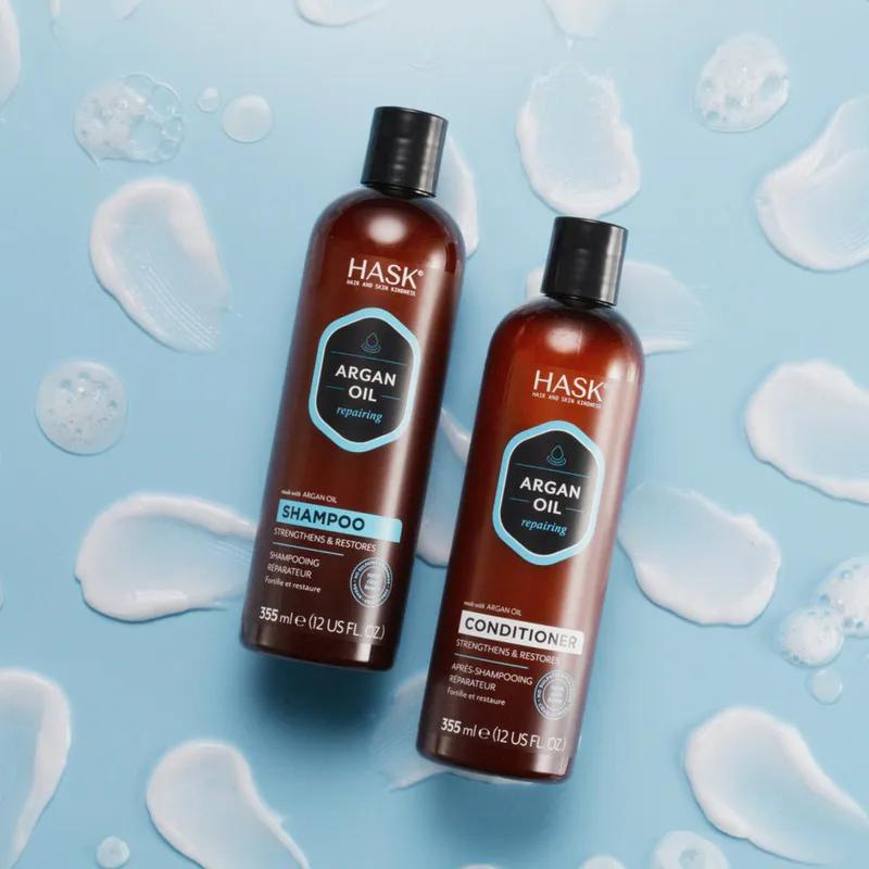 Hask Argan Shampoo + Conditioner 355Ml Value Pack