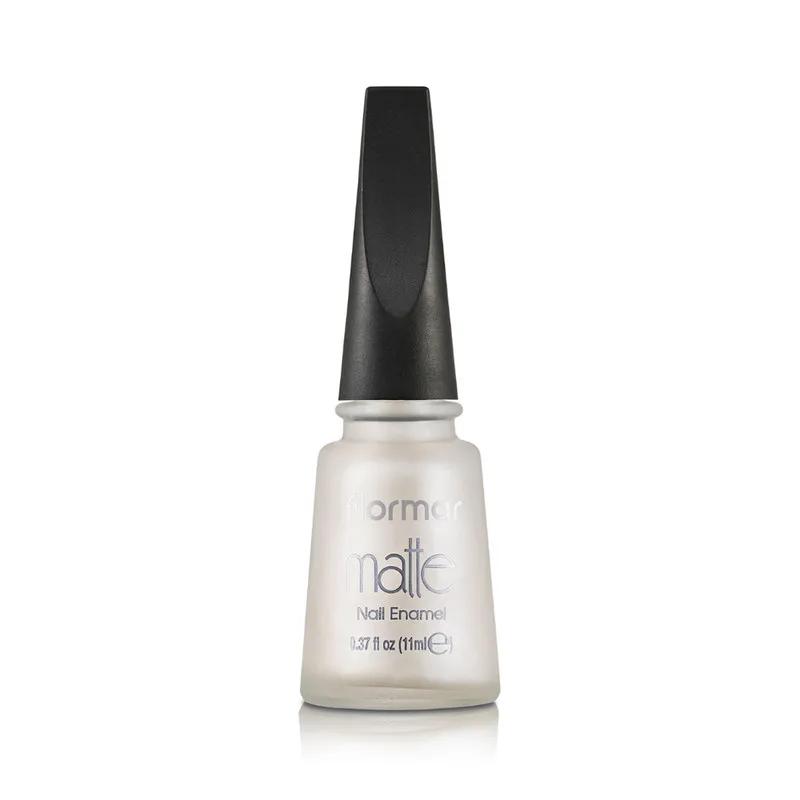 Flormar Matte Nail Enamel - M20 Whitewash