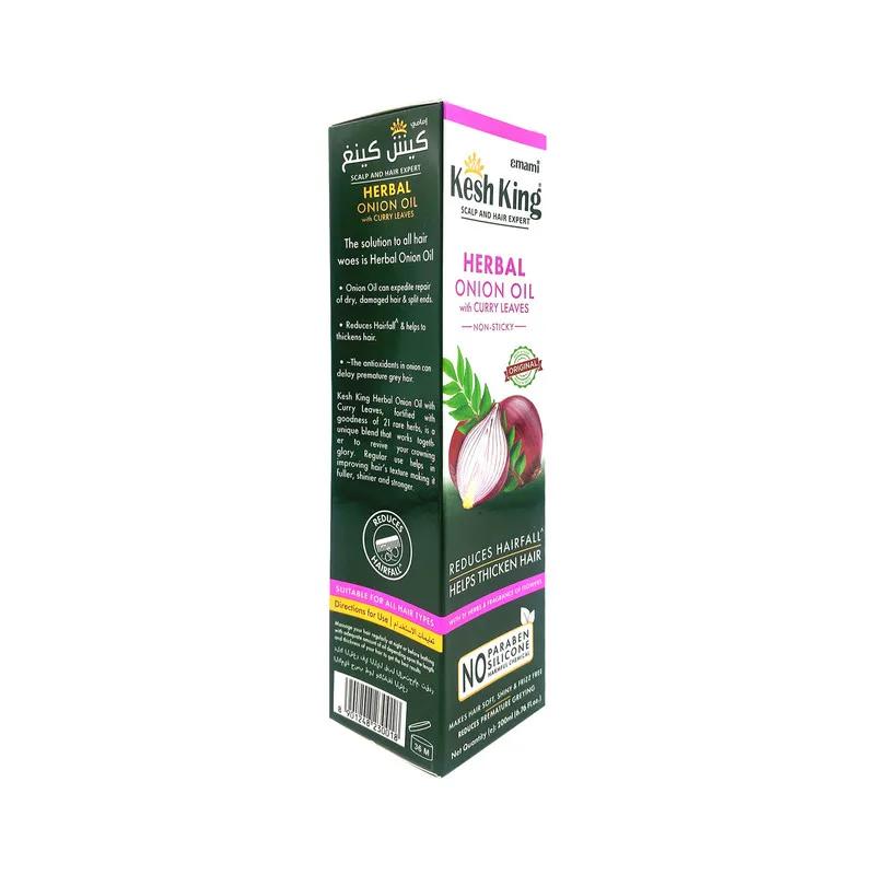 Kesh King Scalp and Hair Expert Onion Oil with Curry Leaves 200Ml