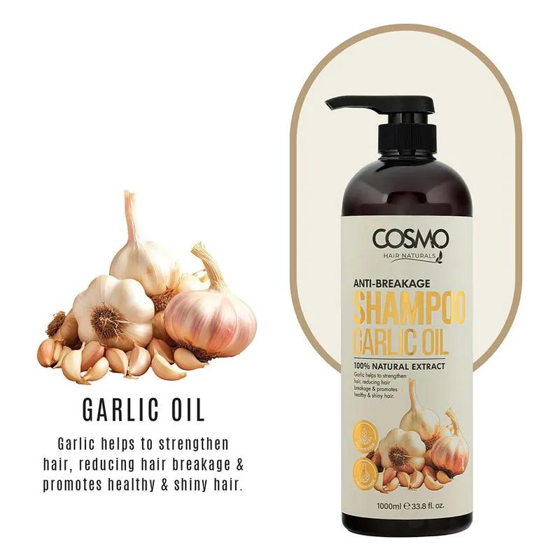 Cosmo Anti - Breakage Garlic Oil Shampoo 100% Natural Extract - 1000Ml