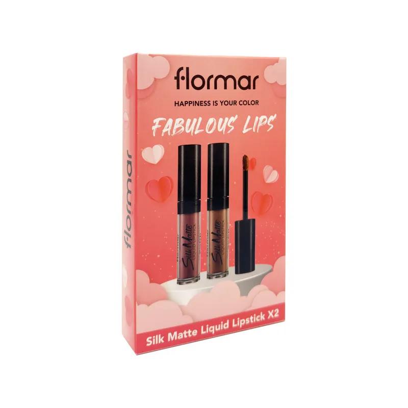 Flormar Silk Matte Liquid Lipstick 2Pc Value Pack