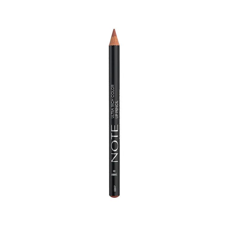 Note Ultra Rich Color Lip Pencil 01 - Sandy