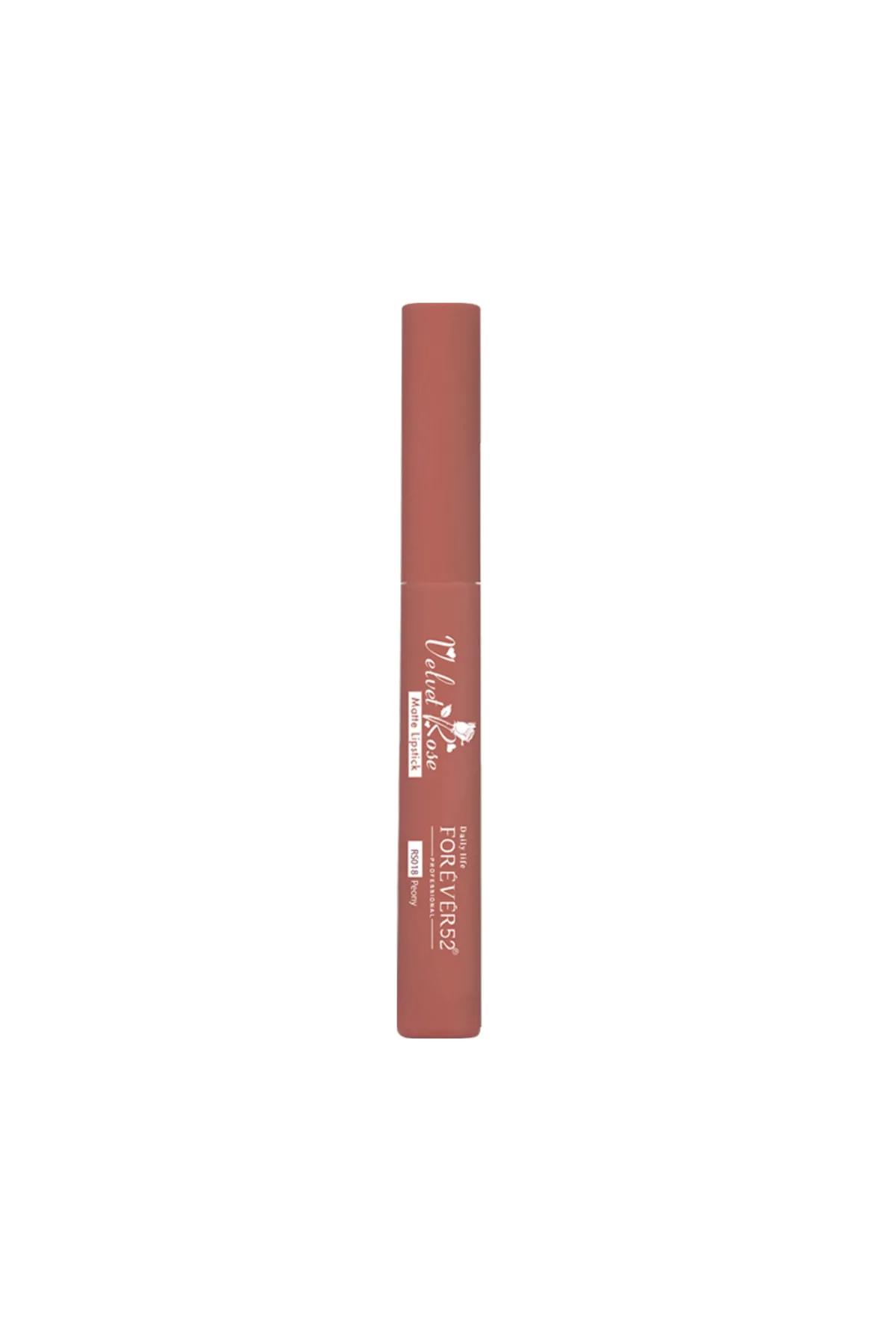 Forever52 Velvet Rose Matte Lipstick-Peony - RS018