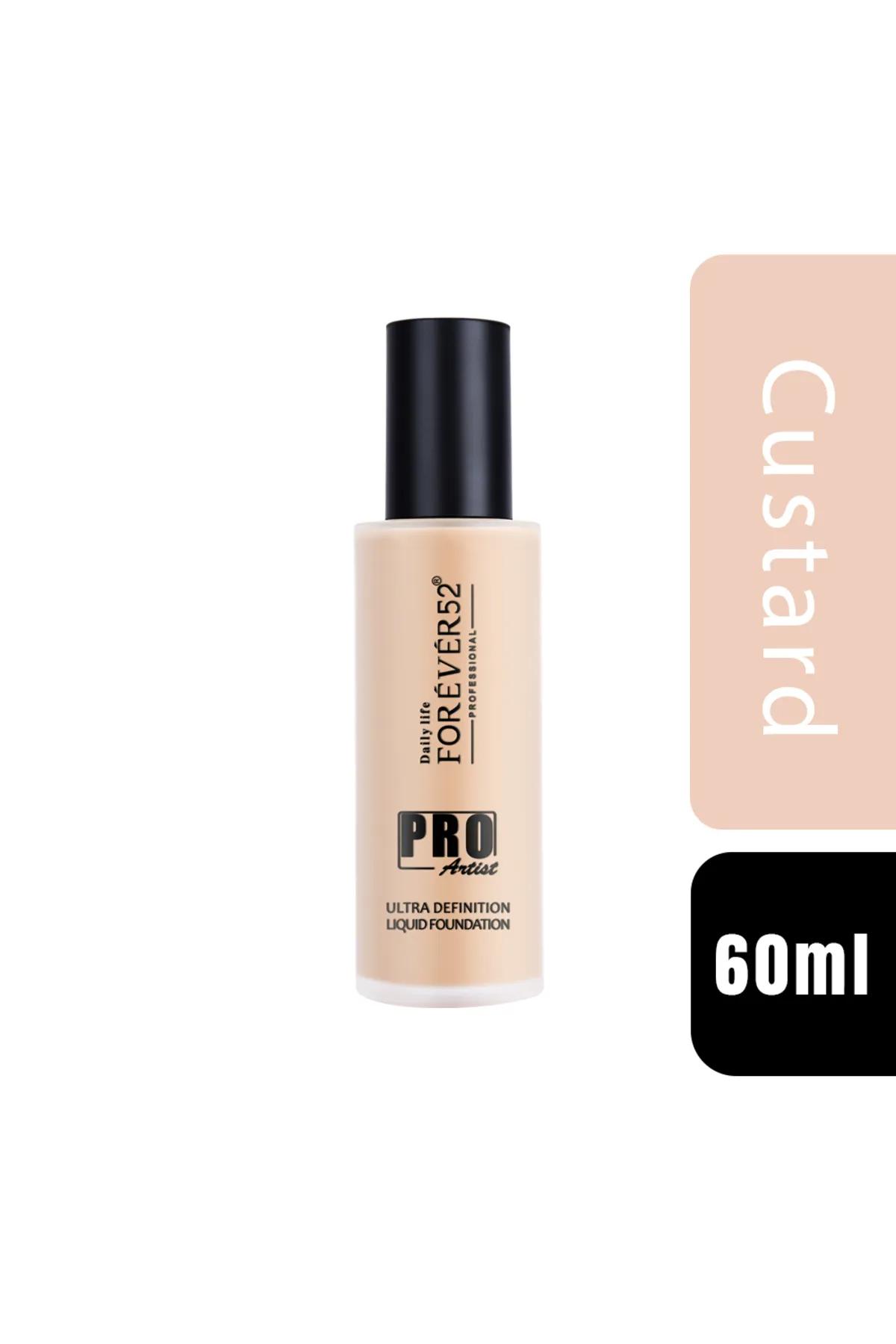 Forever52 Pro Artist Ultra Definition Liquid Foundation-Custard- BUF002