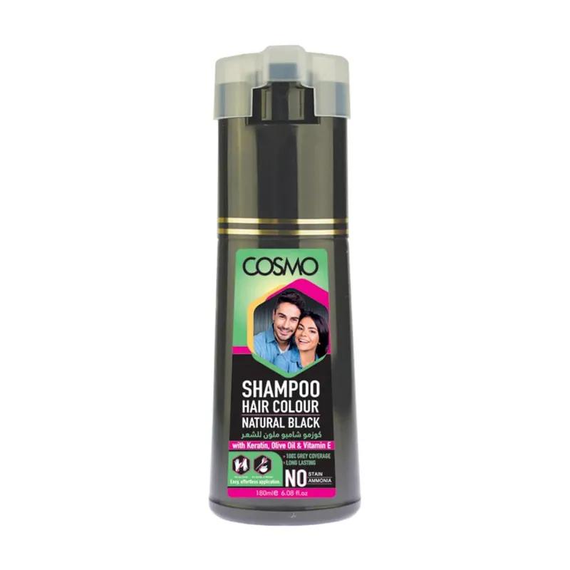 Cosmo Shampoo Hair Colour Black 180ml