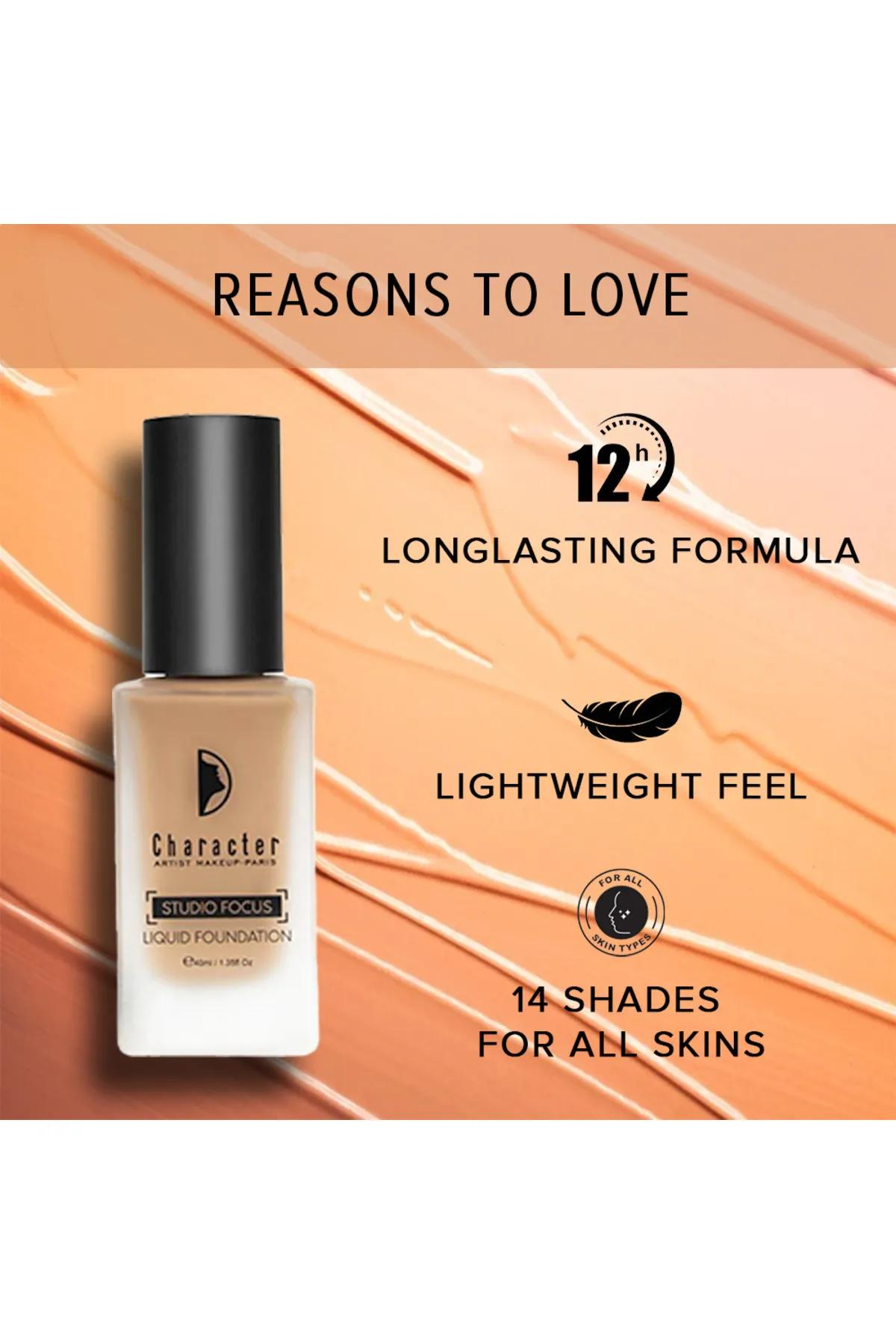 Character Studio Focus Liquid Foundation-Medium Beige