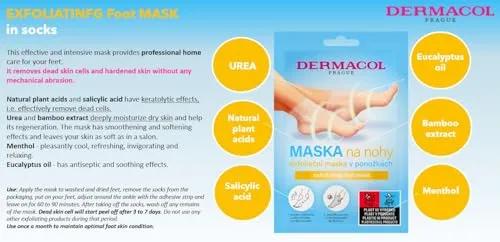 Dermacol Exfoliating Feet Mask Socks