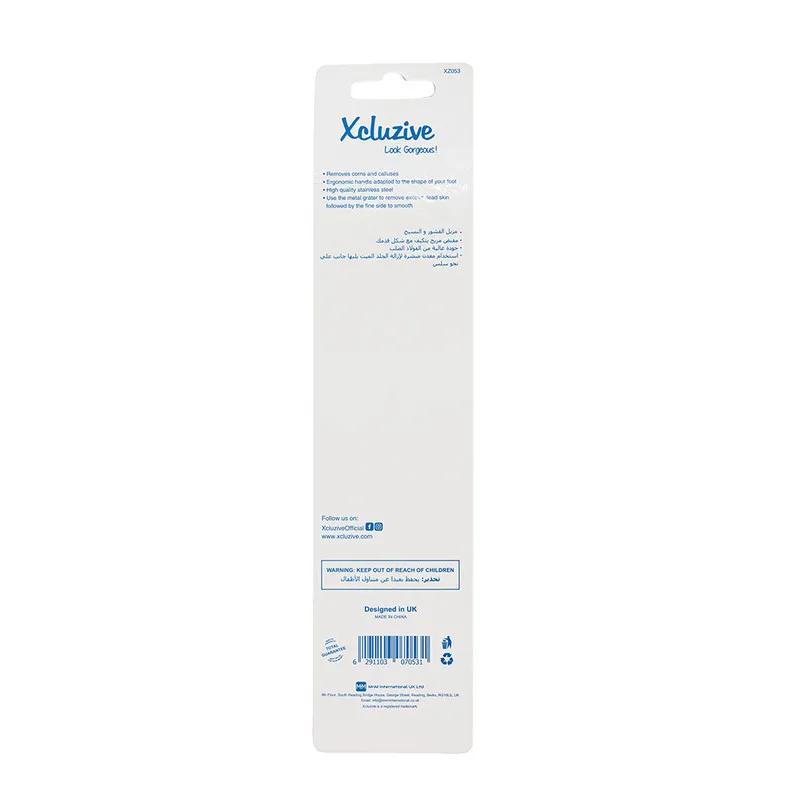 Xcluzive Pedicure File W/Metal Grater
