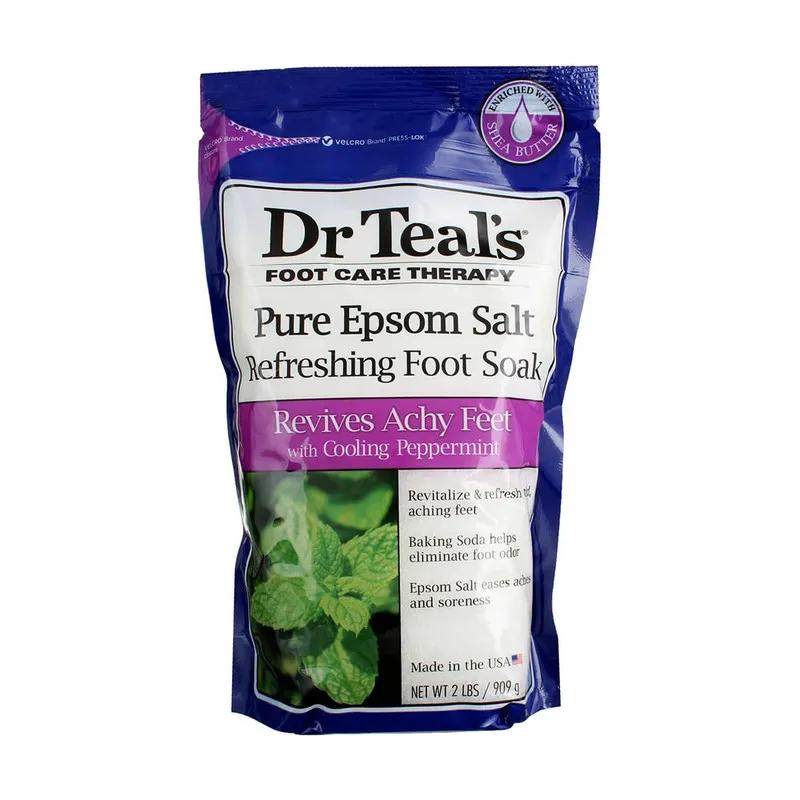 Dr Teal's Epsom Foot Soak - Cooling Peppermint 909g