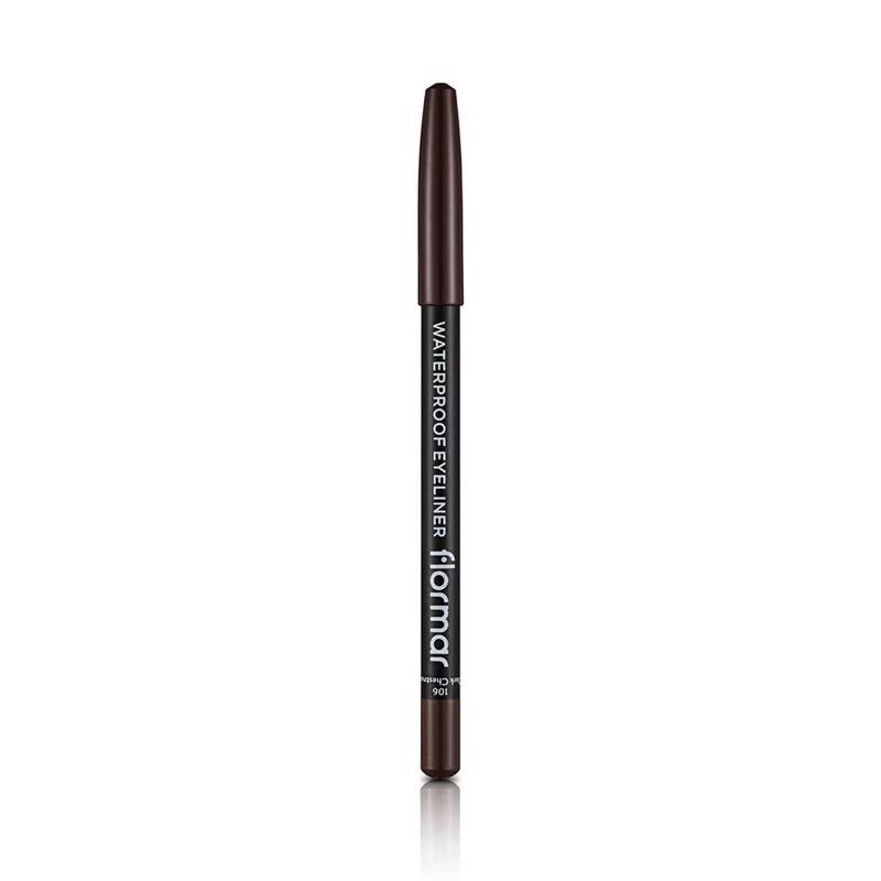 Flormar Eyeliner Pencil - 106 Dark Chestnut