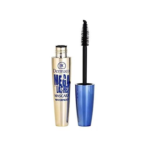 Dermacol Mega Lashes Waterproof Mascara- BLACK 12.5 ml