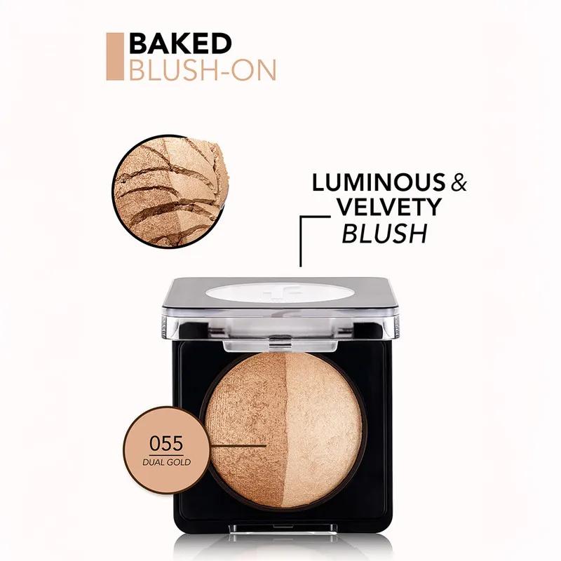 Flormar NP Baked Blush On - 055 Dual Gold