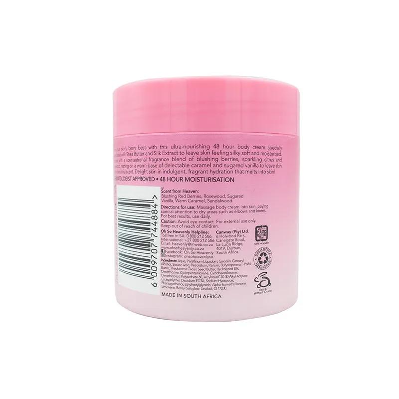 Oh So Heavenly Body Cream 48HR Berry Goodness 470Ml
