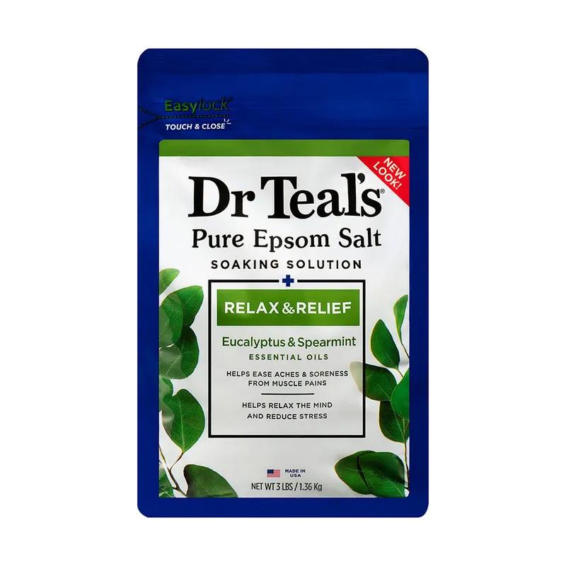Dr Teal's Epsom Bath Salt - Eucalyptus&Spearmint 1.36Kg