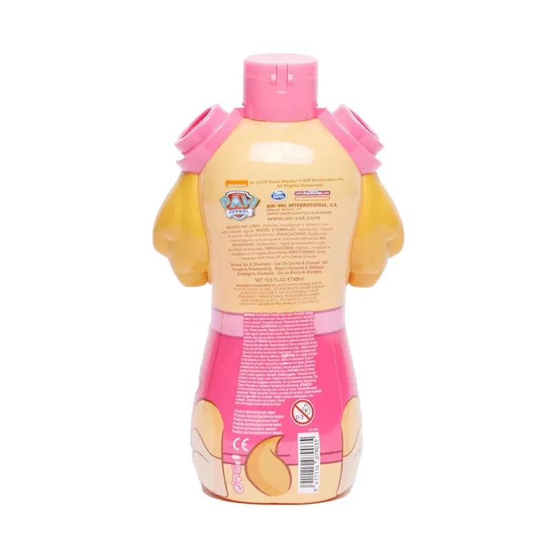 Air-Val Paw Patrol 2D Skye Figure Shower Gel & Shampoo 2 in 1 400ml