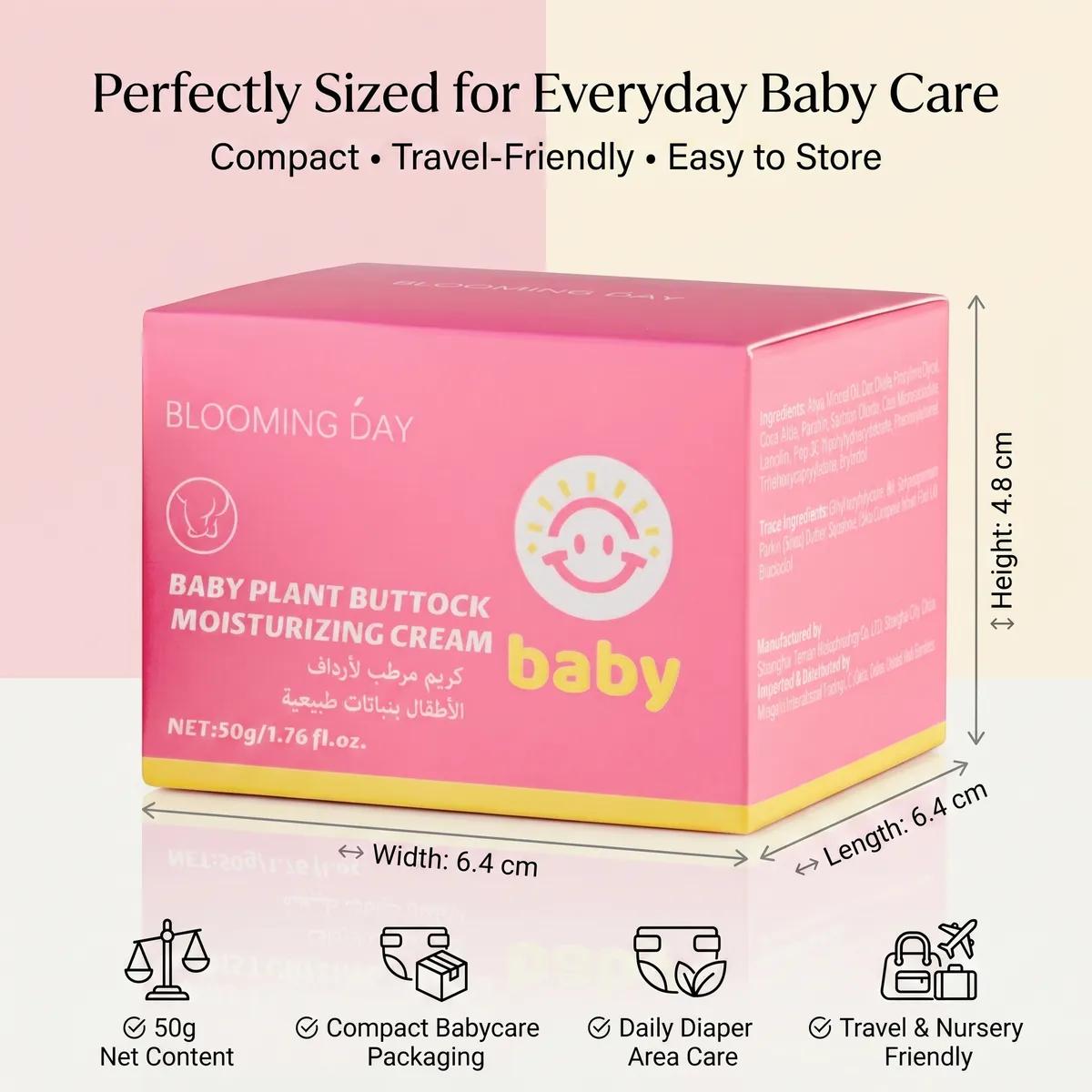 Blooming Day Baby Plant Buttock Moisturizing Cream 50gm