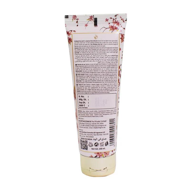 Earthgenix Japanese Cherry Blossom Face wash 100Ml x 2 Twin Pack