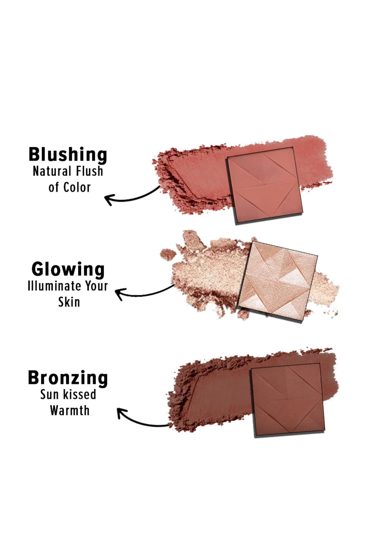 Pro Highlighter & Blush Palette-C-A201