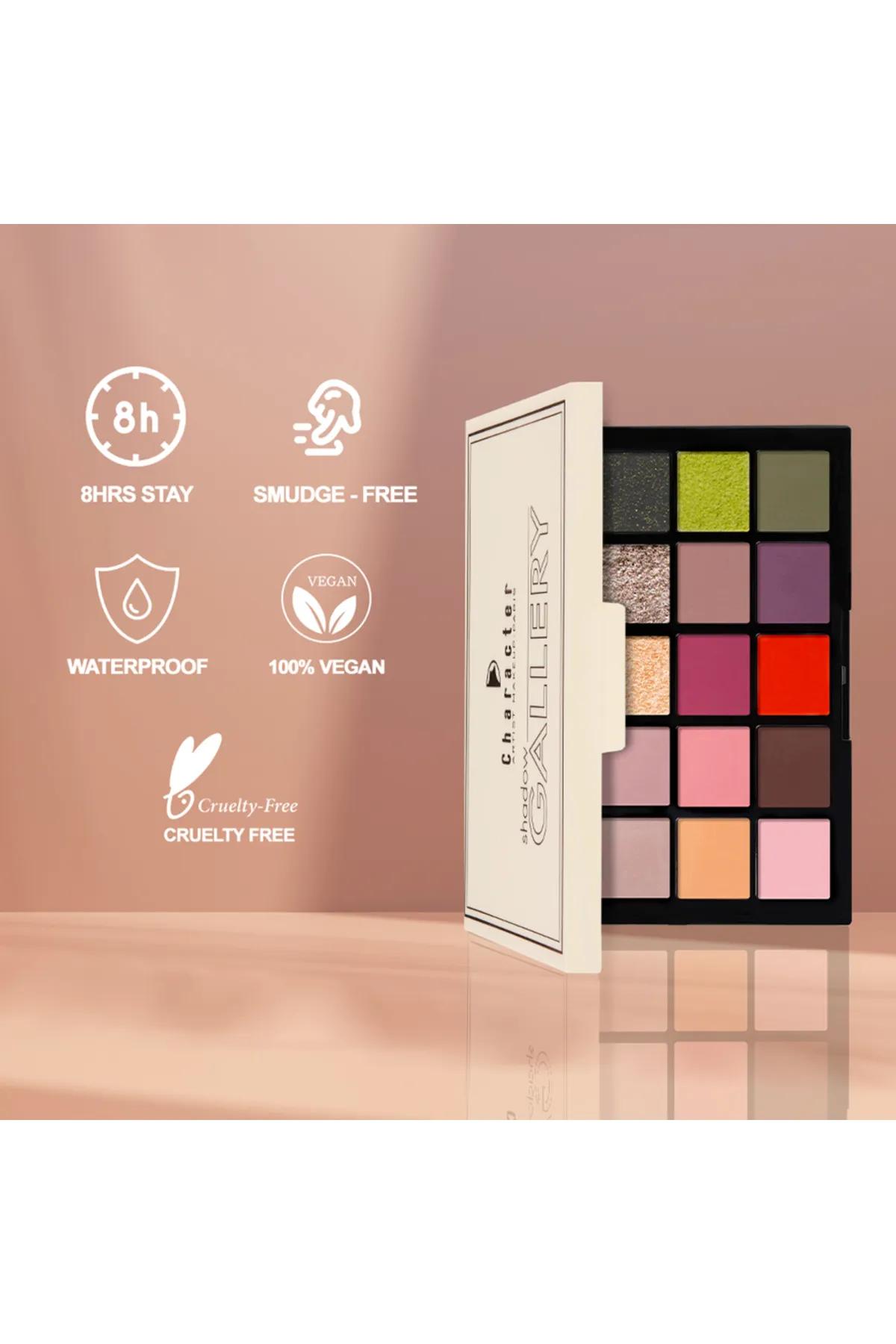Character Shadow Gallery 20 Color Eyeshadow Palette-SGE002