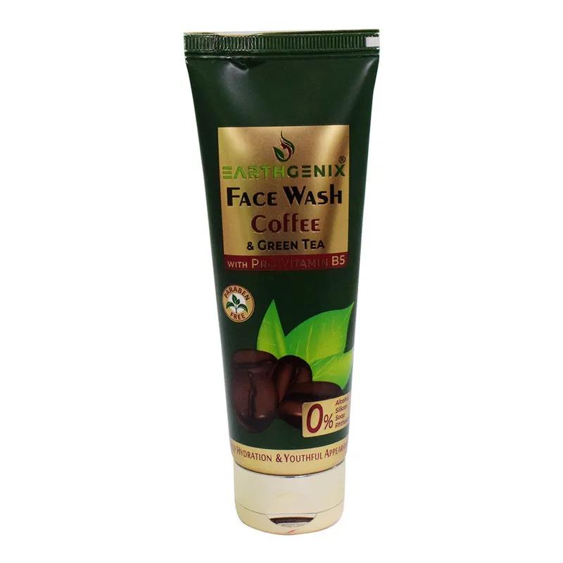 Earthgenix Coffee & Green Tea Face wash 100Ml x 2 Twin Pack