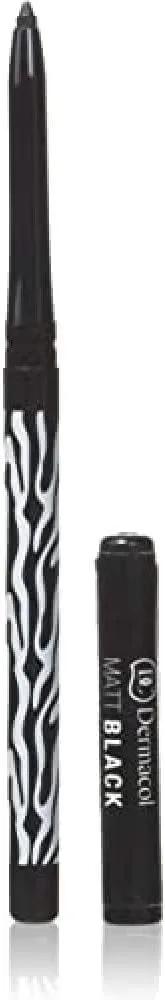Dermacol Matt Black Matte Eye Pencil