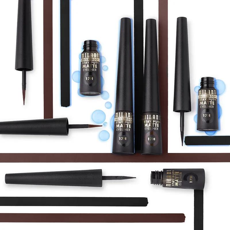 Milani Stay Put Matte Liquid Eyeliner - 110 Black Matte