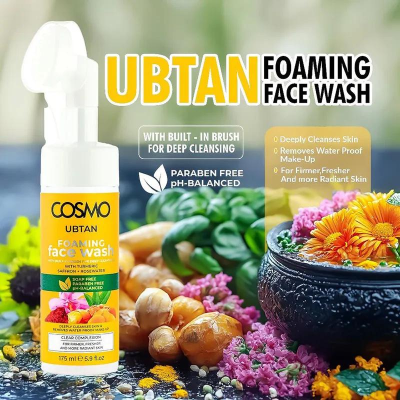 Cosmo Ubtan Foaming Facewash 175Ml