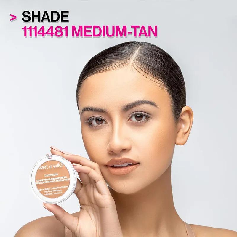 WnW Barefocus Clarifying Finishing Powder Medium/Tan