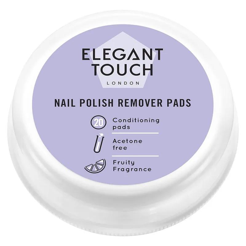 Elegant Touch Nail Polish Remover Pads 20`S