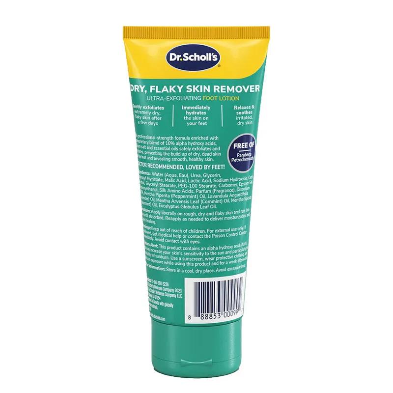 Dr.Scholl's Dry, Flaky Skin Remover Ultra -Exfloliating Foot Lotion 103Ml