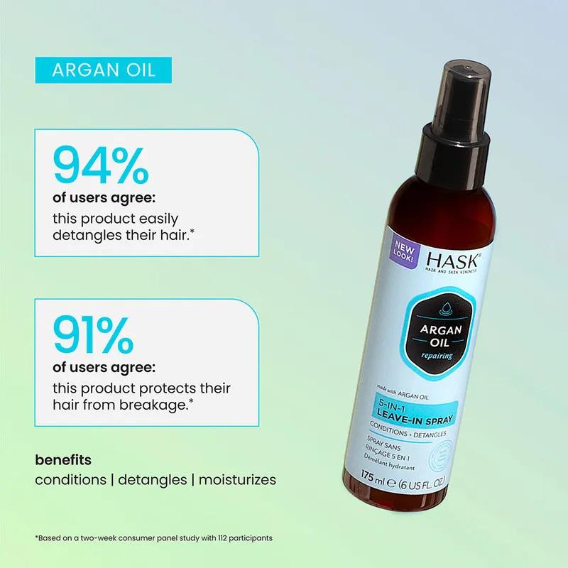 Hask Argan Oil 5 in 1 Leave-In Spray 175ml