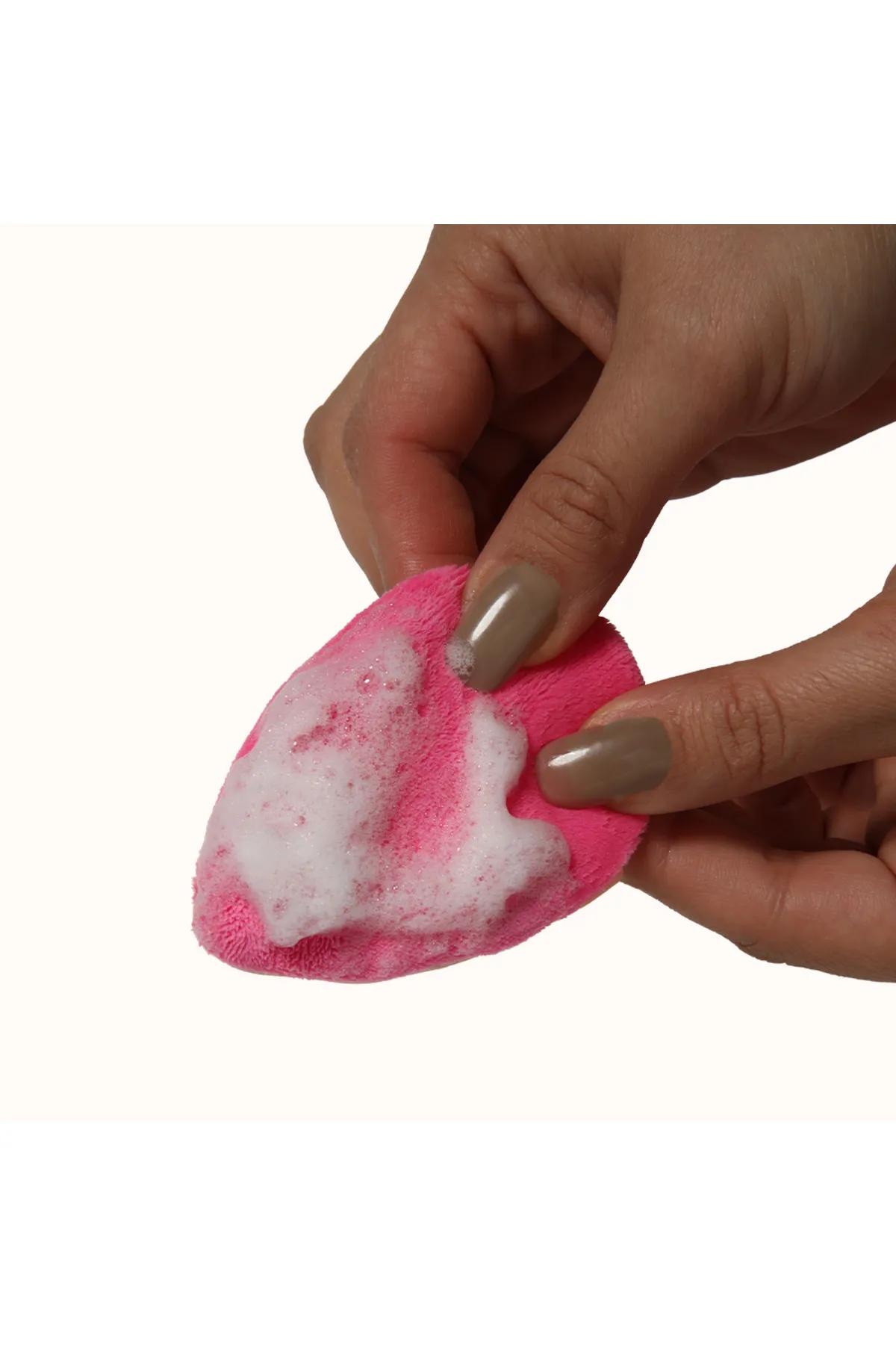 Ultrablend 2 In 1 Puff & Sponge-Pink and Beige