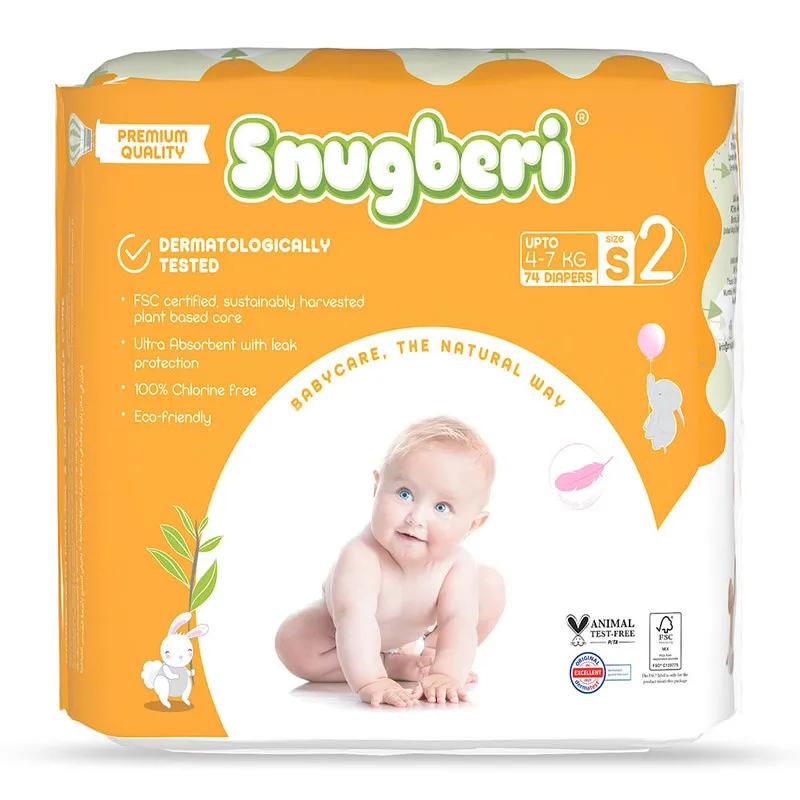 Snugberi Diaper Size 2 Small 4-7kg - Mega Pack 74's