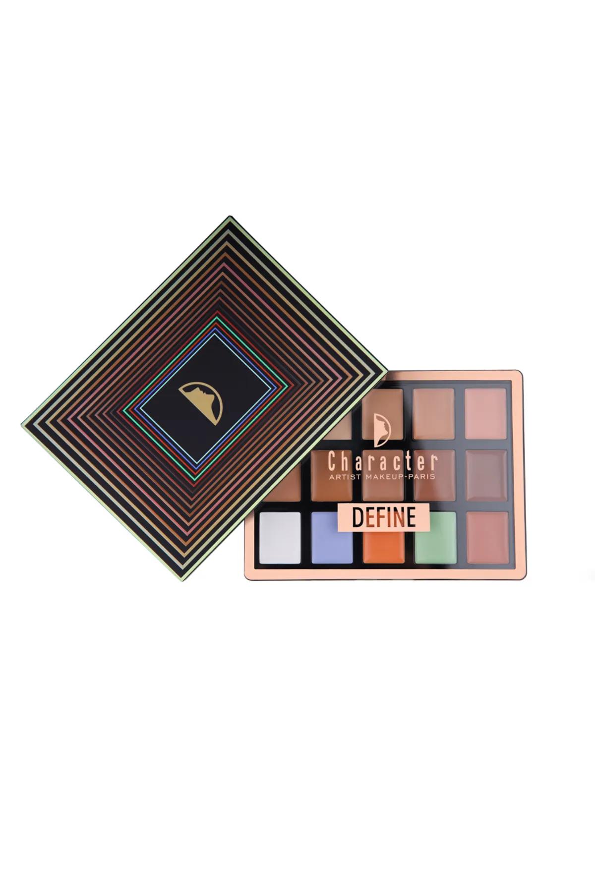 15 Color Face Define Palette-Multicolor - DDC001