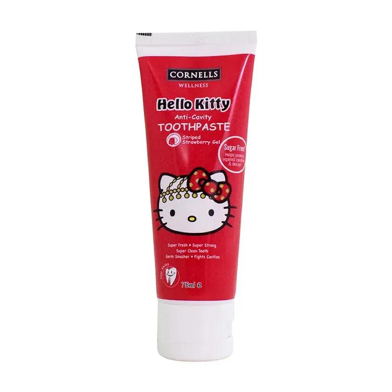 Cornells Hello Kitty Strawberry Gel ToothPaste 75Ml