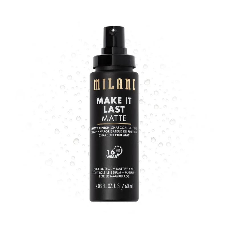 Milani Make It Last Setting Spray Charcoal -05 Matte Finish