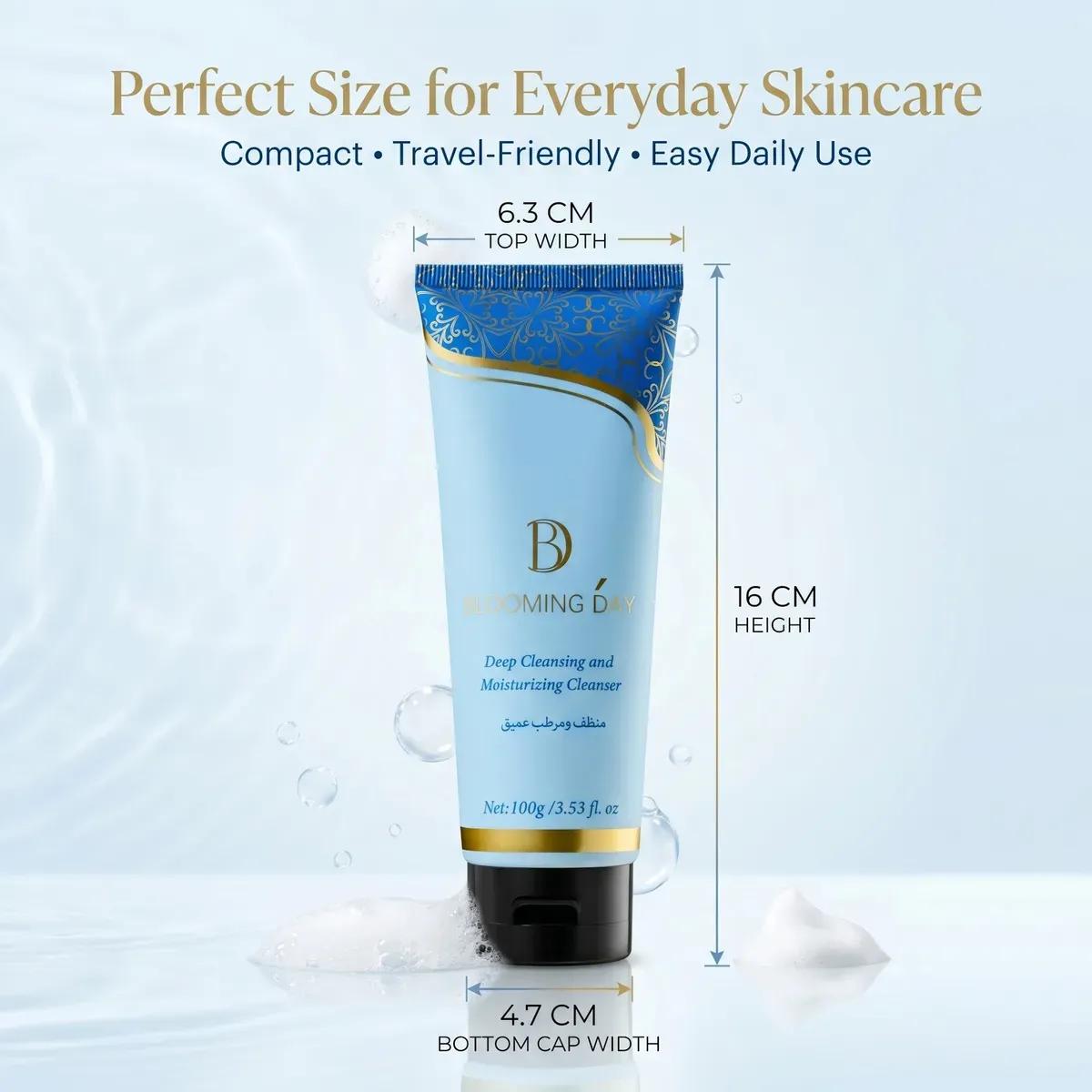 BLOOMING DAY Deep Cleansing and Moisturizing Cleanser 100gm Face Wash