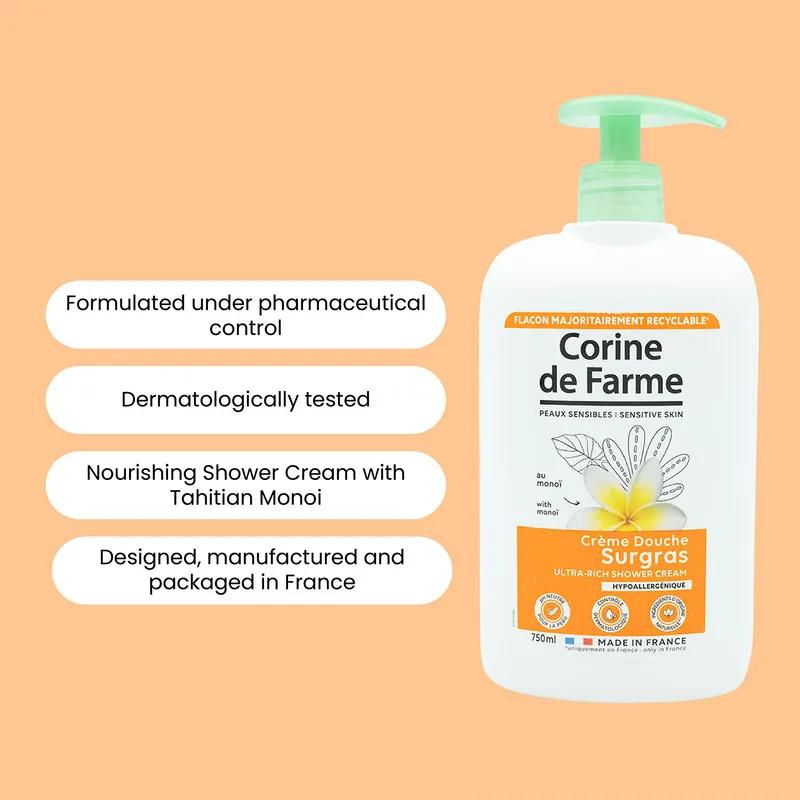 CDF-- Ultra Rich Shower Cream  Monoi 750ML