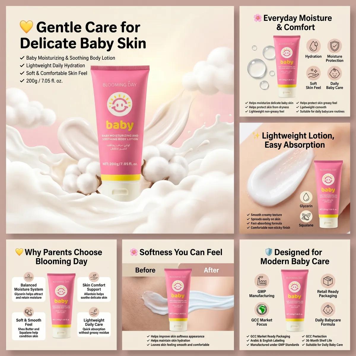 Blooming Day Baby Moisturizing and Soothing Body Lotion 200gm