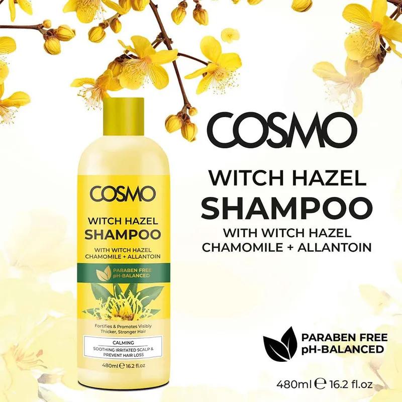 Cosmo Witch Hazel Shampoo 480Ml